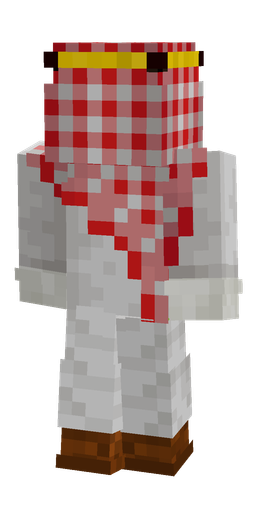 Classic skin: body, back render