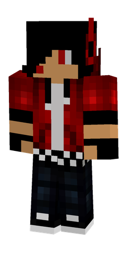 Black skin: body, front render