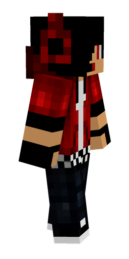 Black skin: body, right side render