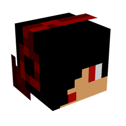 Black skin: head render