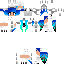 Blue skin: raw texture render