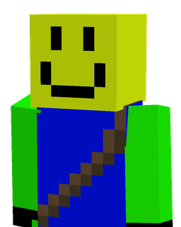 Blue skin: bust render