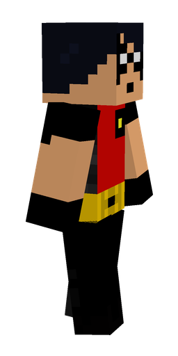 Black skin: body, right side render