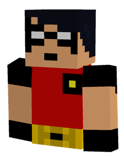 Black skin: bust render