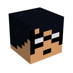 Black skin: head render