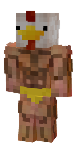 Brown skin: body, front render