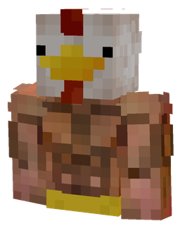Brown skin: bust render