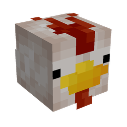 Brown skin: head render