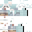 Blue skin: raw texture render