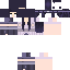 Blue skin: raw texture render