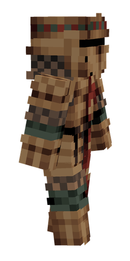 Black skin: body, right side render