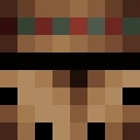 Black skin: face render