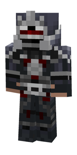Black skin: body, front render