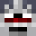 Black skin: face render