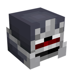 Black skin: head render