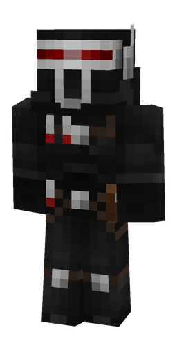 Black skin: body, front render