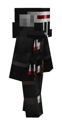 Black skin: body, right side render