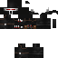 Black skin: raw texture render