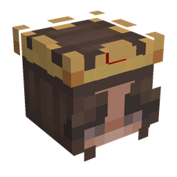 Black skin: head render
