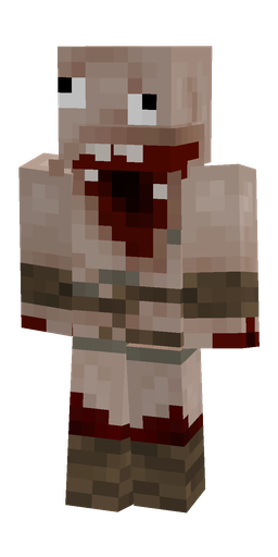 Brown skin: body, front render