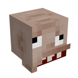 Brown skin: head render