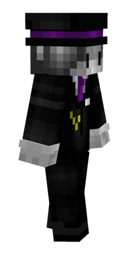 Black skin: body, right side render