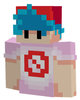 Blue skin: bust render