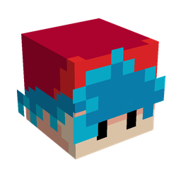 Blue skin: head render