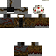 Black skin: raw texture render