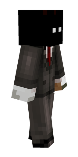 Black skin: body, right side render