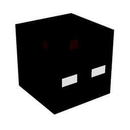Black skin: head render