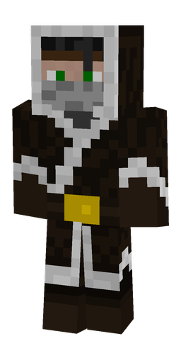 Black skin: body, front render