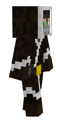 Black skin: body, right side render