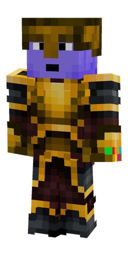 Black skin: body, front render