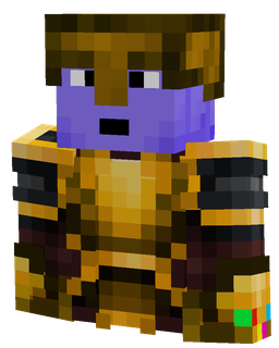 Black skin: bust render