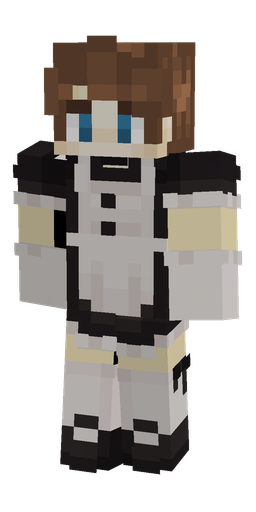 Black skin: body, front render
