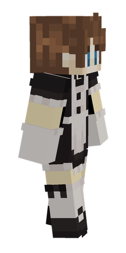 Black skin: body, right side render