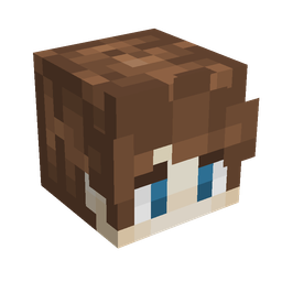 Black skin: head render