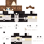 Black skin: raw texture render