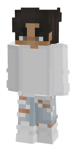 Black skin: body, front render