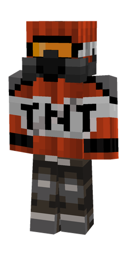 Black skin: body, front render