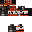 Black skin: raw texture render