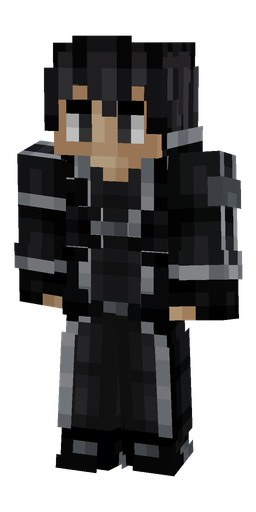 Black skin: body, front render
