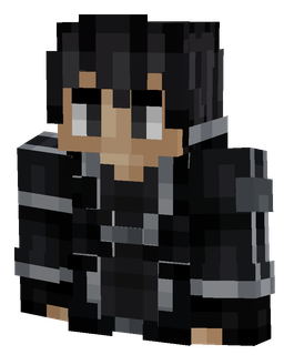 Black skin: bust render