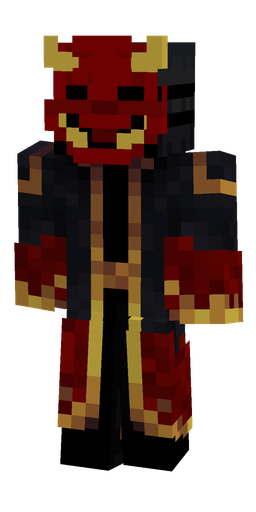 Black skin: body, front render