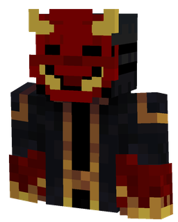 Black skin: bust render