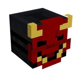 Black skin: head render