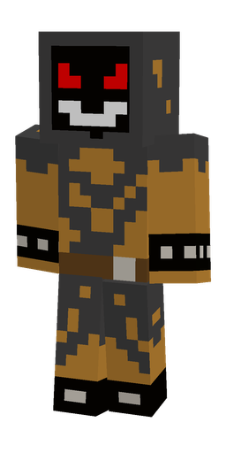 Black skin: body, front render