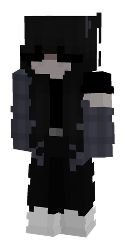 Black skin: body, front render