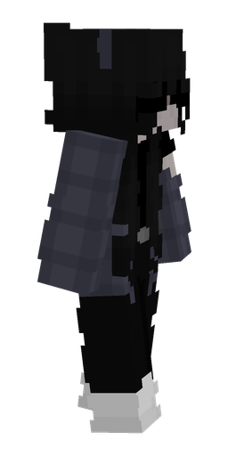 Black skin: body, right side render
